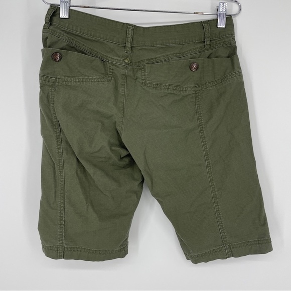Prana Green hiking outdoor shorts size 4 - Picture 2 of 6